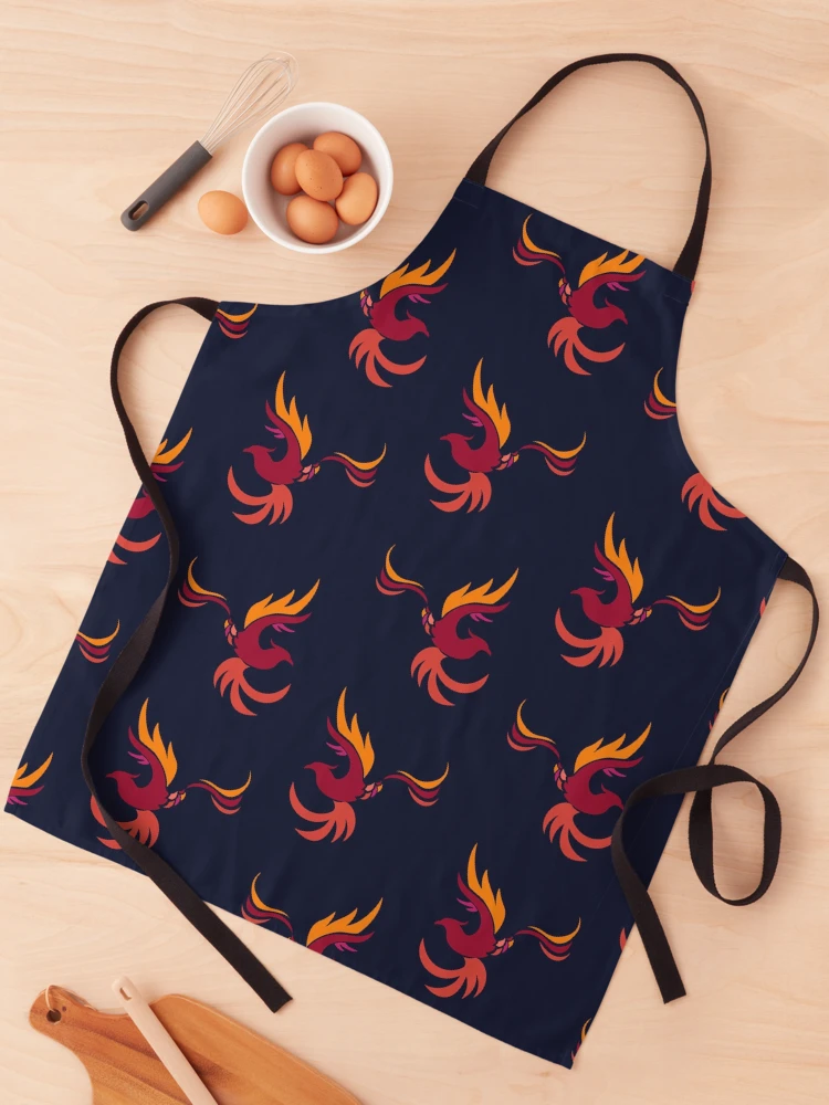 Thumbnail 1 of 6, Apron, Phoenix Rising designed and sold by OBJETDART.