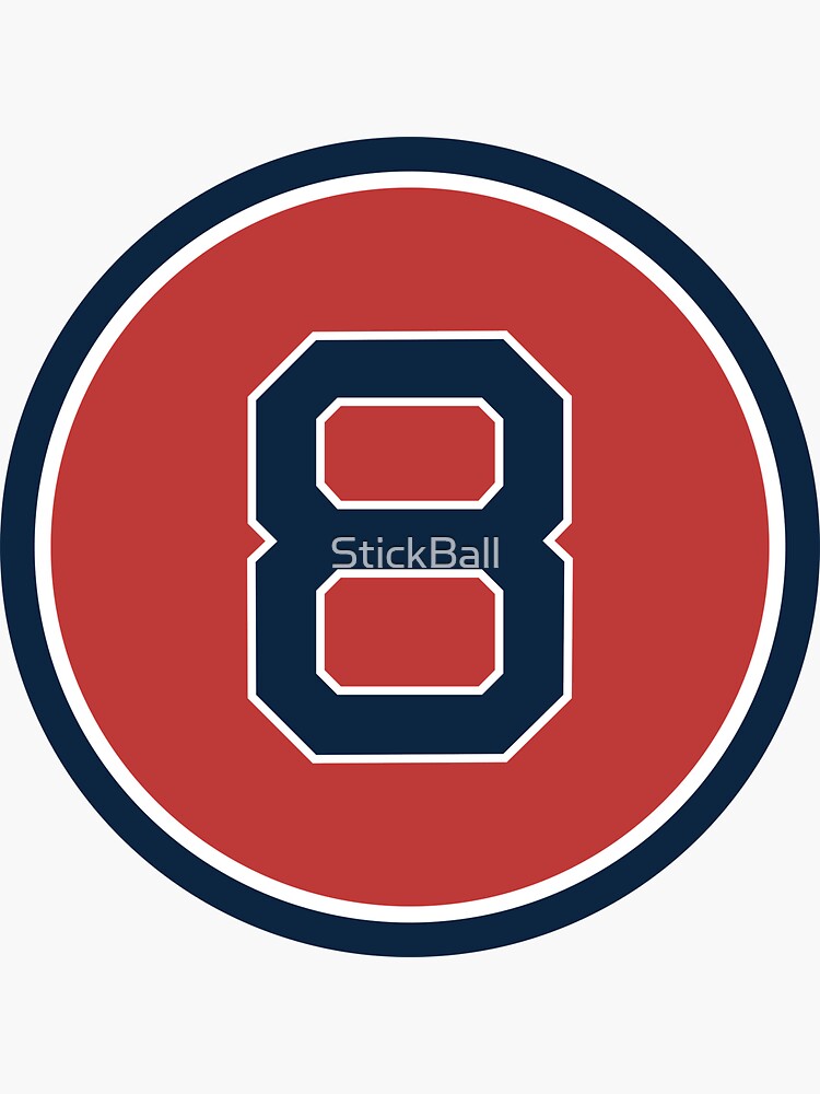 Andrew Benintendi #16 Jersey Number Sticker for Sale by StickBall
