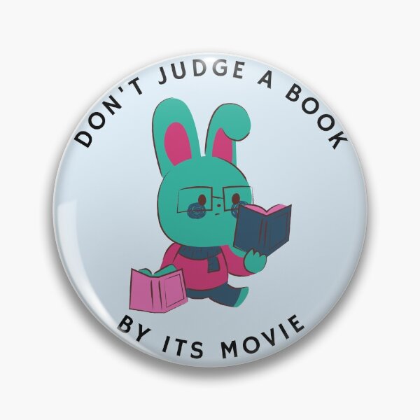 Aperçu de l'œuvre Don't Judge A Book By Its Movie (Bunny Rabbit Reading) créée et vendue par killjoyfucker.
