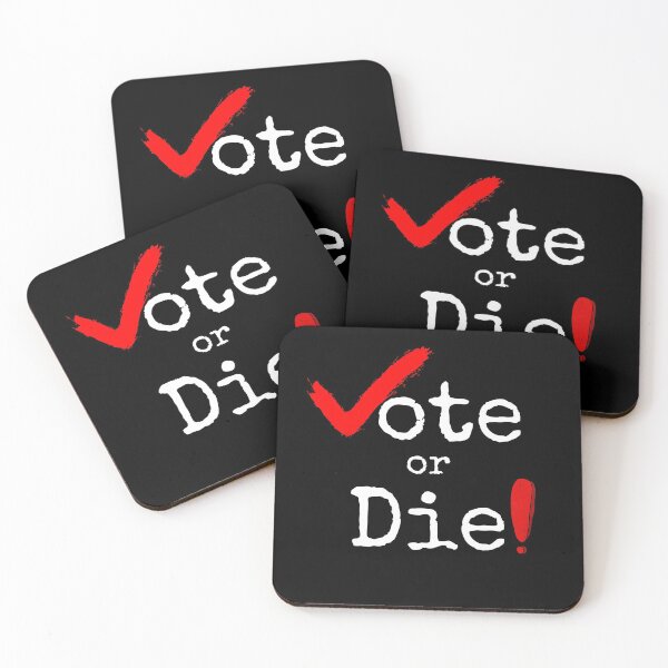 Item preview, Vote or die designed and sold by The Little Wood Cottage.