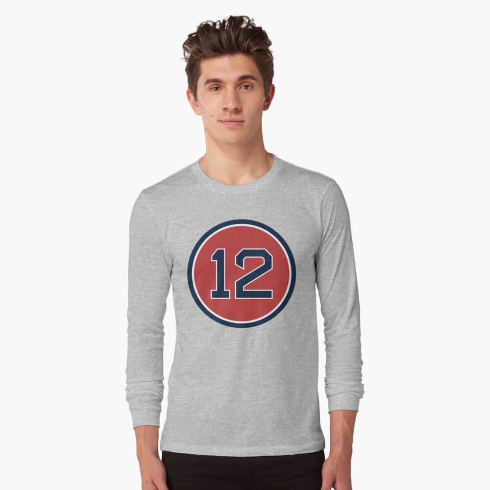 Brock Holt #12 Jersey Number Sticker for Sale by StickBall