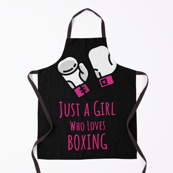 Item preview, Just a Girl Who Loves Boxing designed and sold by TeesKeeper.