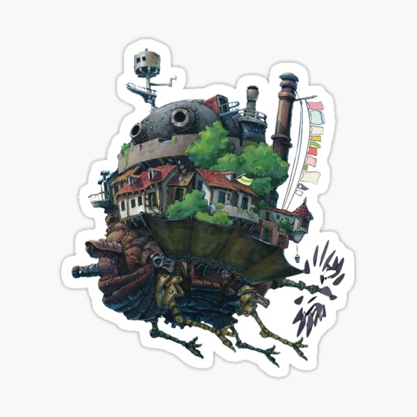 Howl's Castle Sticker