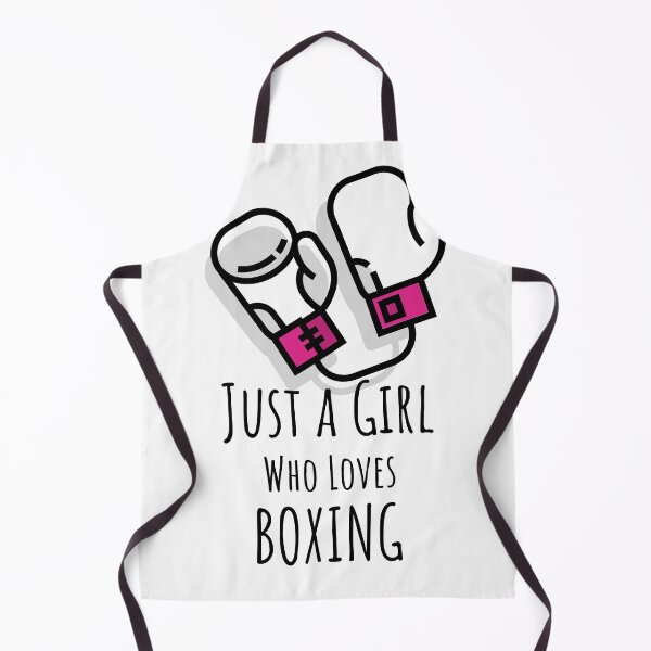 Item preview, Just a Girl Who Loves Boxing designed and sold by TeesKeeper.