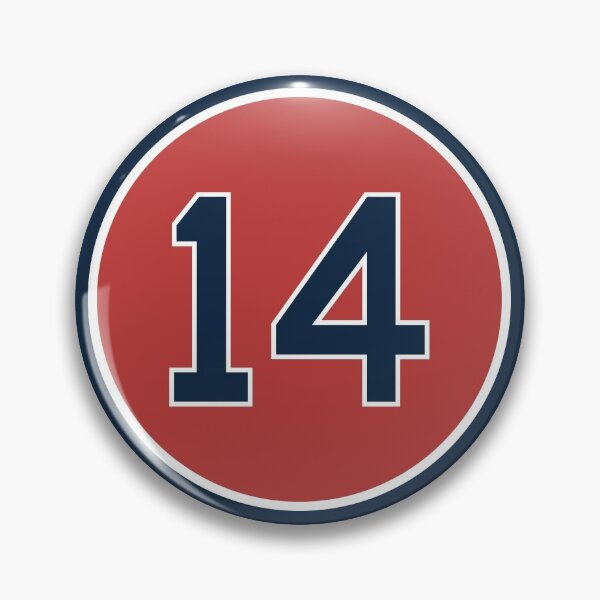 Item preview, Jim Rice #14 Jersey Number designed and sold by StickBall.