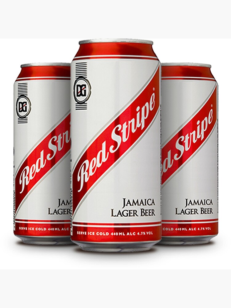 LAGER  JAMAICAN BEER CAN CHARMS BEER CAN CHARMS 3  MINI RED STRIPE 
