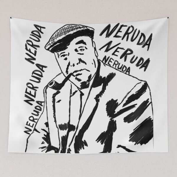 Item preview, Pablo Neruda designed and sold by liberatoryart.