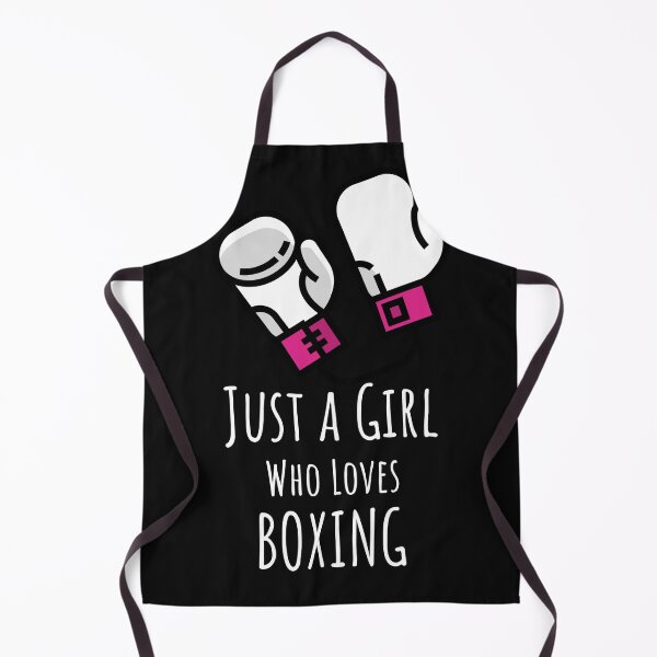 Item preview, Just a Girl Who Loves Boxing designed and sold by TeesKeeper.