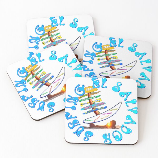 Item preview, Surfing El Salvador mejores playas designed and sold by Salvatienda.