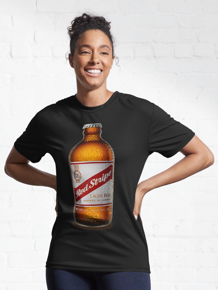 Red stripe store lager t shirt