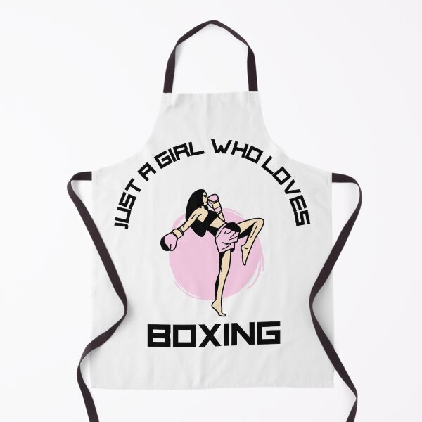 Item preview, Just a Girl Who Loves Boxing designed and sold by TeesKeeper.