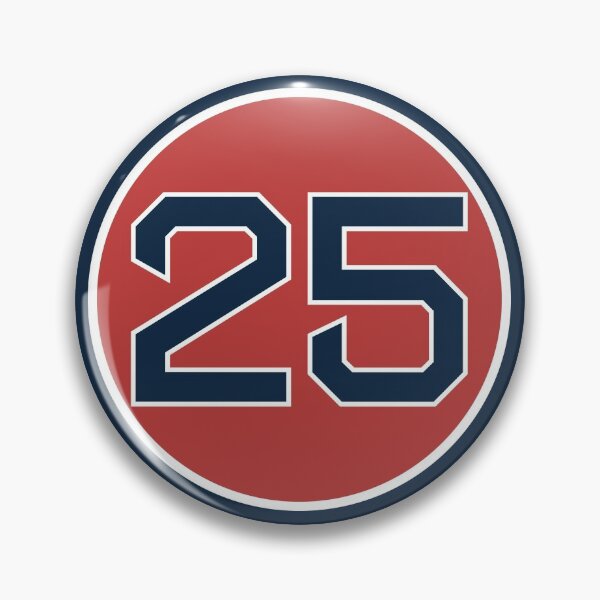 Item preview, Steve Pearce #25 Jersey Number designed and sold by StickBall.