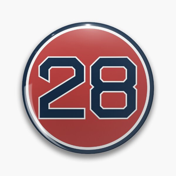 Item preview, JD Martinez #28 Jersey Number designed and sold by StickBall.