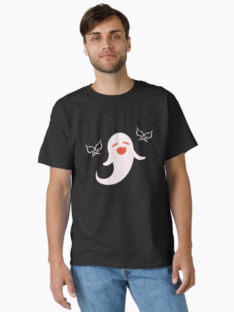 Thumbnail 2 of 7, Classic T-Shirt, Genshin Impact Hu Tao - Spirit Ghost Art designed and sold by Cleafhaze.