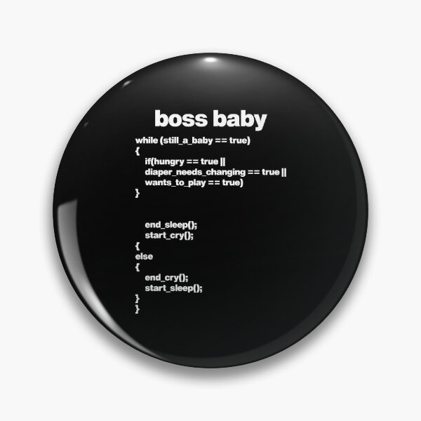 Item preview, Funny Boss Baby Coding Programmer Newborn Computer Engineering Quote from Code designed and sold by elhefe.