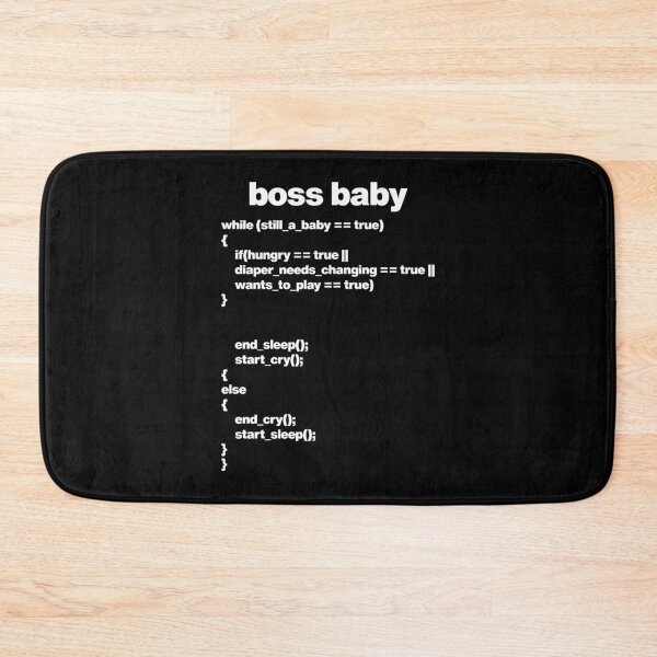 Item preview, Funny Boss Baby Coding Programmer Newborn Computer Engineering Quote from Code designed and sold by elhefe.