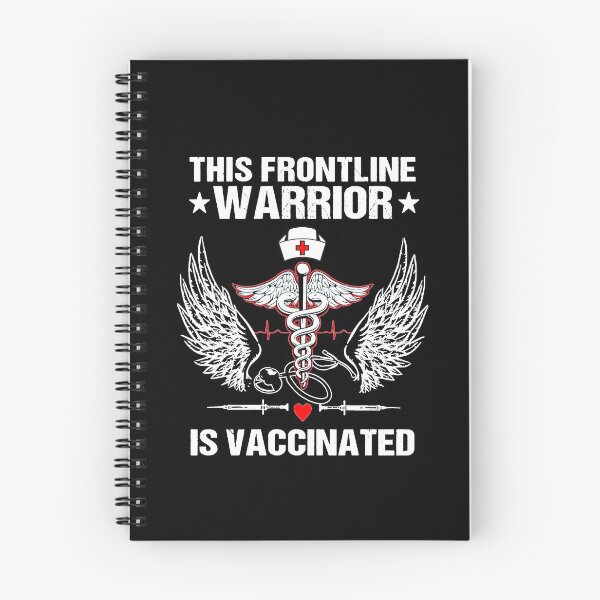 Item preview, This frontline warrior is vaccinated designed and sold by boyerhayes.