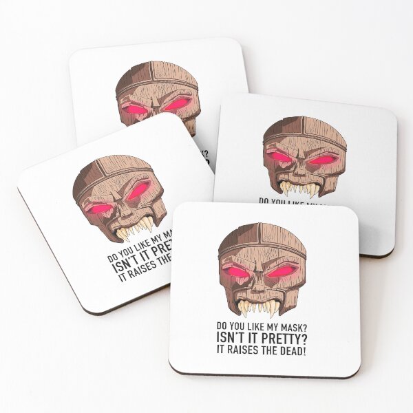 Aperçu de l'œuvre Mon masque ressuscite les morts créée et vendue par Shiny Plastic Rainbow.