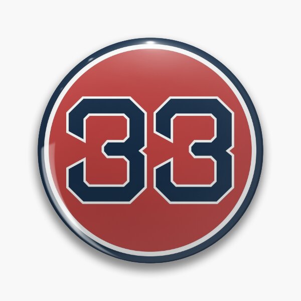 Item preview, Jason Varitek #33 Jersey Number designed and sold by StickBall.