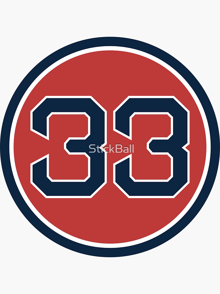 Brock Holt #12 Jersey Number Sticker for Sale by StickBall