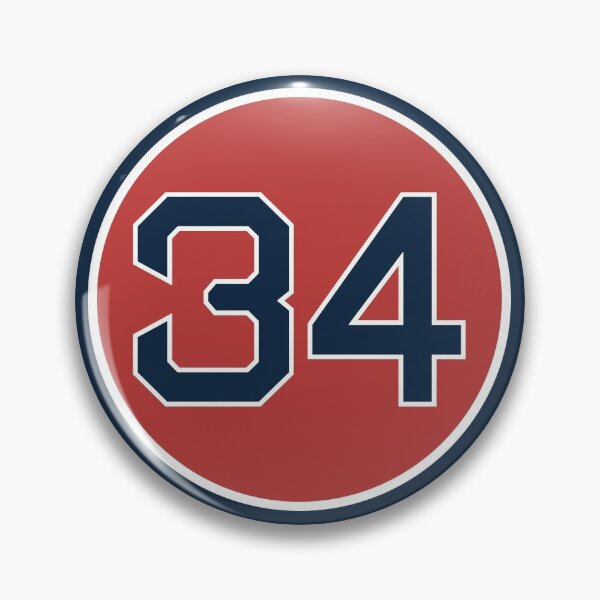 Item preview, David Ortiz #34 Jersey Number designed and sold by StickBall.