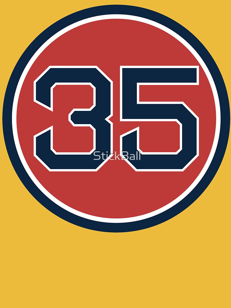 Rickey Henderson #35 Jersey Number Sticker for Sale by StickBall