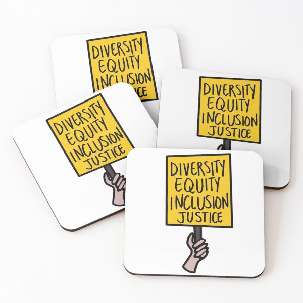 Item preview, Diversity, Equity, Inclusion, Justice designed and sold by tifftaff.
