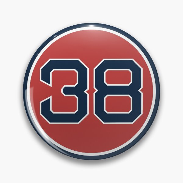 Item preview, Curt Schilling #38 Jersey Number designed and sold by StickBall.