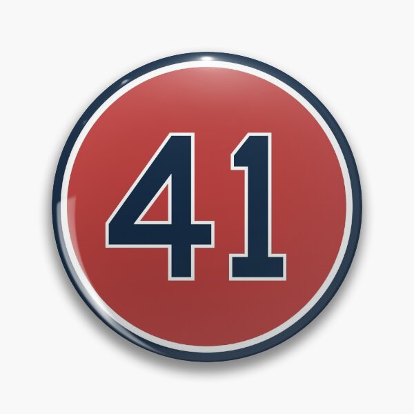 Item preview, Chris Sale #41 Jersey Number designed and sold by StickBall.