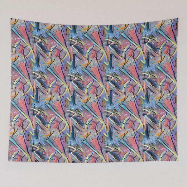 Item preview,  Modern Abstract Art. Original Art, seamless design for textiles v.3 designed and sold by Dance Vibes: Blingit Studios.