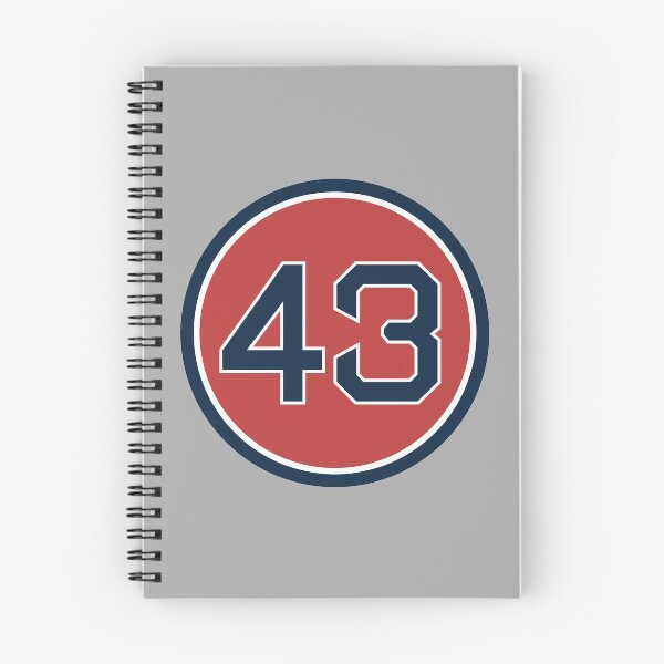 Item preview, Dennis Eckersley #43 Jersey Number designed and sold by StickBall.