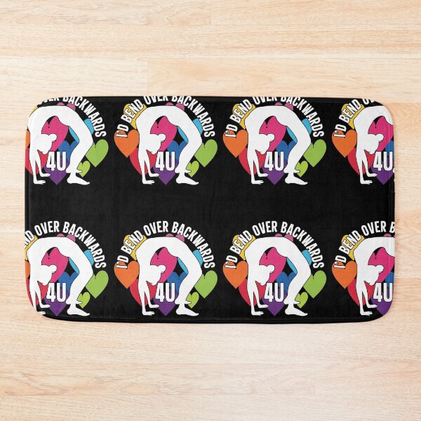 Item preview, I'd Bend Over Backwards for You | Yoga Valentine designed and sold by GravitiTees.