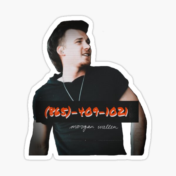 Morgan Wallen - 98’ Braves | Sticker