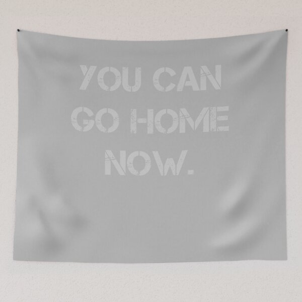 Item preview, You Can Go Home Now Hidden for Heather Gray color designed and sold by ShirtzTonight.
