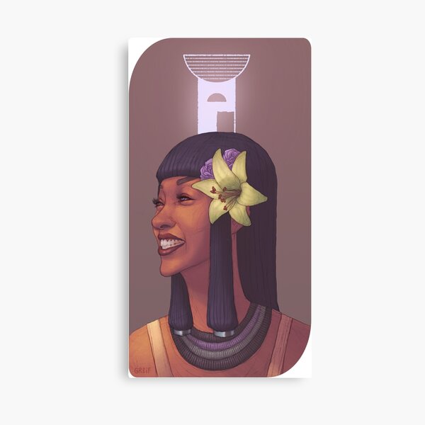 Portrait of Nebthet Canvas Print