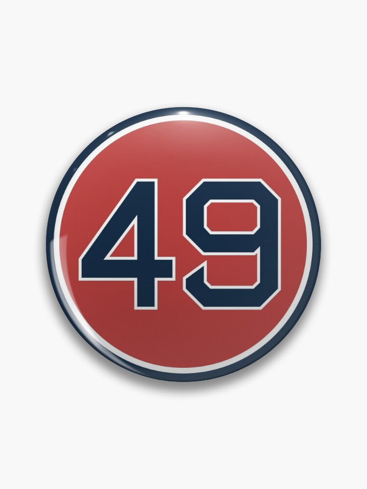 Tim Wakefield #49 Jersey Number Pin