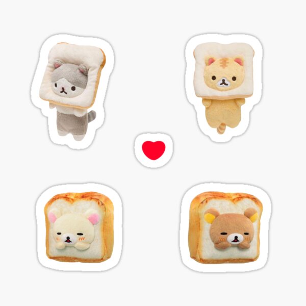 Item preview, bread squishies ! designed and sold by jadebymina.