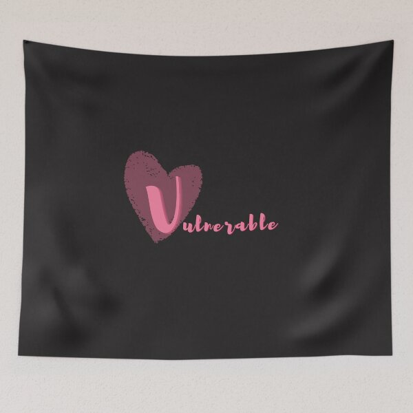 Item preview,  Vulnerable - Fragile - Soft Heart designed and sold by The Red Nox.