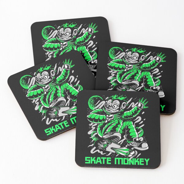 Item preview, Skate Monkey - Skateboarder Design designed and sold by 1chillin.