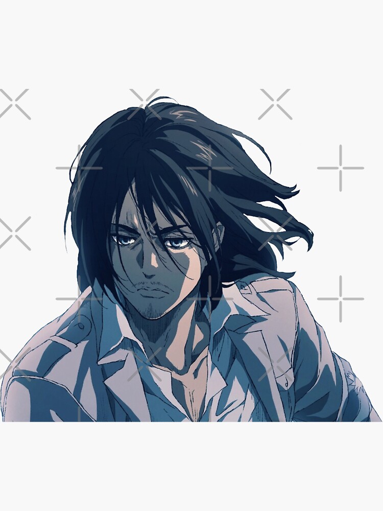 "Eren - Season 4 " Sticker by ClaudiaGrosso | Redbubble