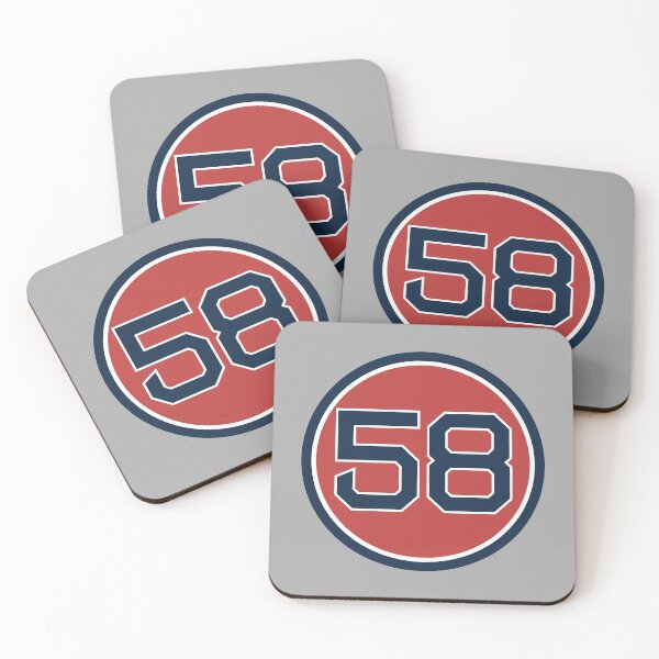Item preview, Jonathan Papelbon #58 Jersey Number designed and sold by StickBall.