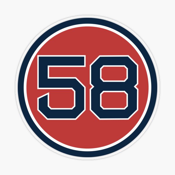 Nomar Garciaparra #5 Jersey Number Sticker for Sale by StickBall