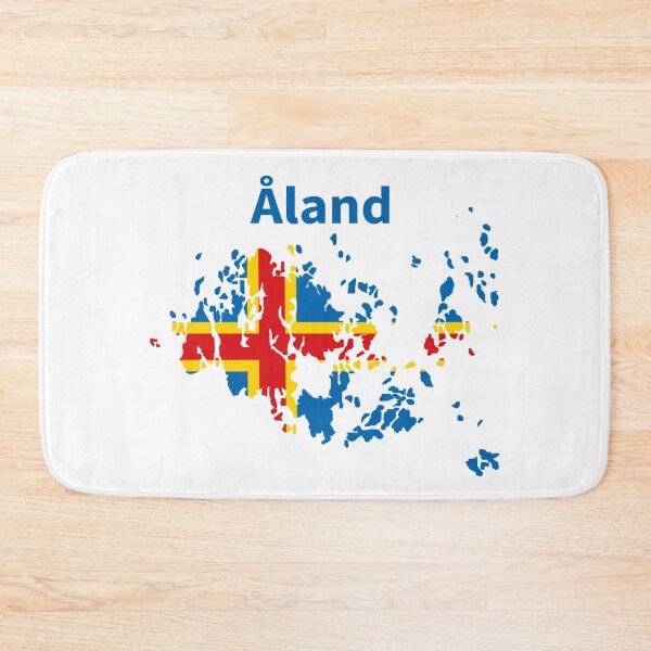 Item preview, Aland Islands Region Map, Finland. designed and sold by marosharaf.