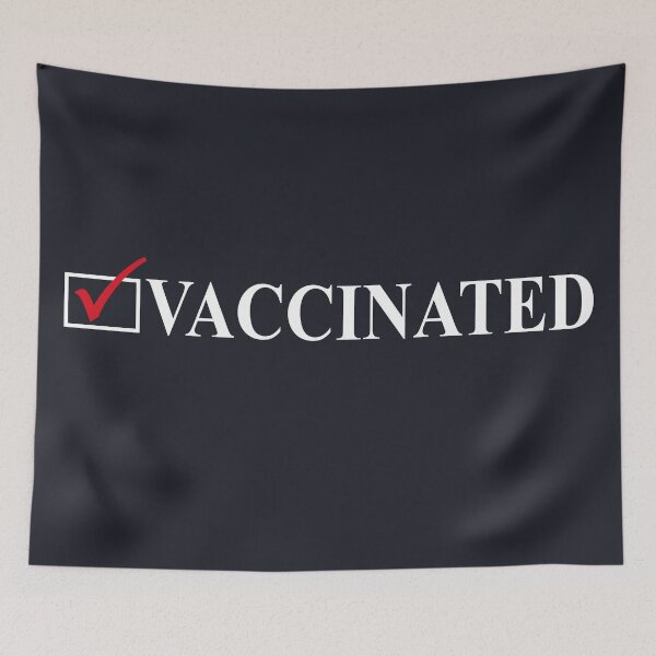 Item preview, Vaccinated T-Shirt designed and sold by UniqueStylistic.