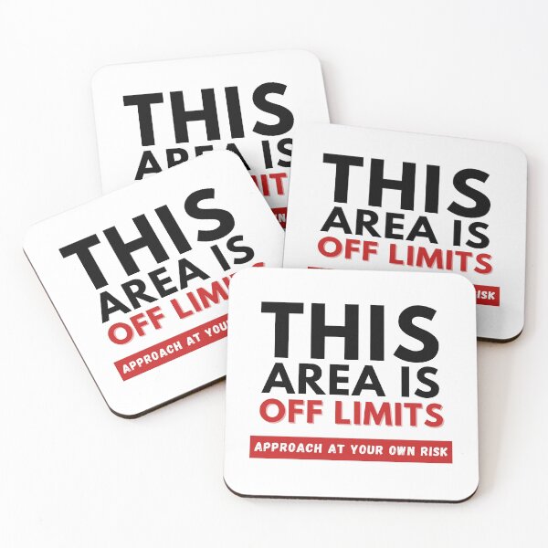 Item preview, This Area is Off Limits Approach at your Own Risk designed and sold by happyshopg.