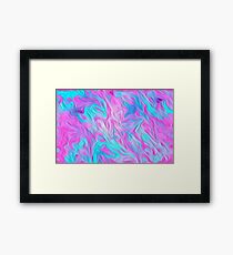 Digital Pastel Oil Painting Framed Print