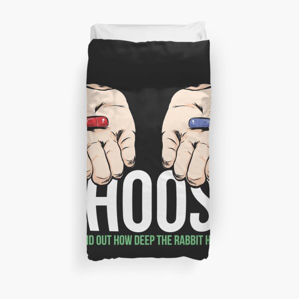 Housses De Couette Sur Le Theme Pilule Bleue Redbubble