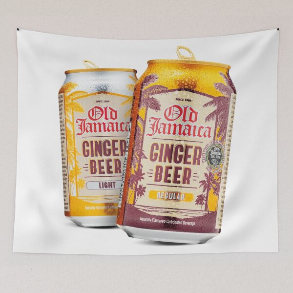 Item preview, Light And Regular Ginger Beer Cans designed and sold by mimarumble.
