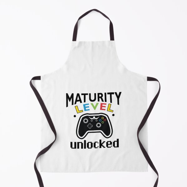 Item preview, Maturity Level Unlocked - Funny Mature Gaming Saying designed and sold by Scratches Tees.