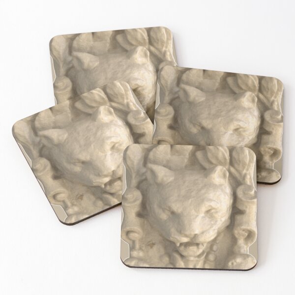 Item preview, Sandstone Marble Cat Creature Statue   designed and sold by hyproinc.